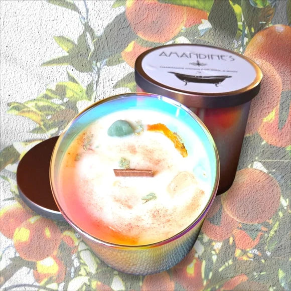 Satsuma Crystal-infused Candle 9oz.