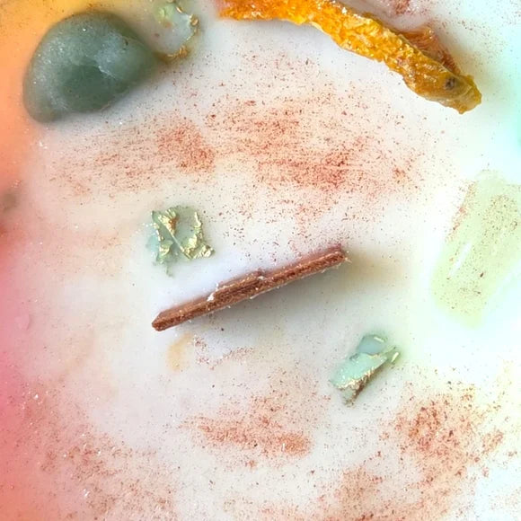 Satsuma Crystal-infused Candle 9oz.
